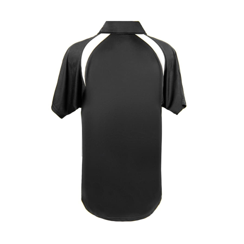 Поло мужское PALLADIUM 140, цвет черный, белый