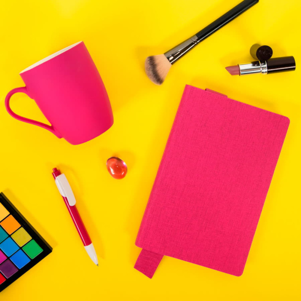 Кружка SWEET с прорезиненным покрытием, цвет красный