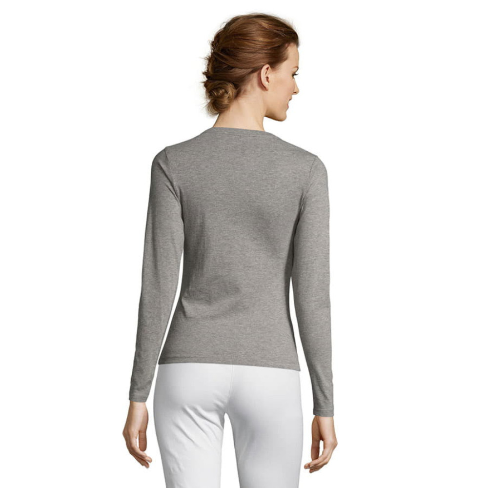 Футболка женская MAJESTIC 150, цвет серый меланж