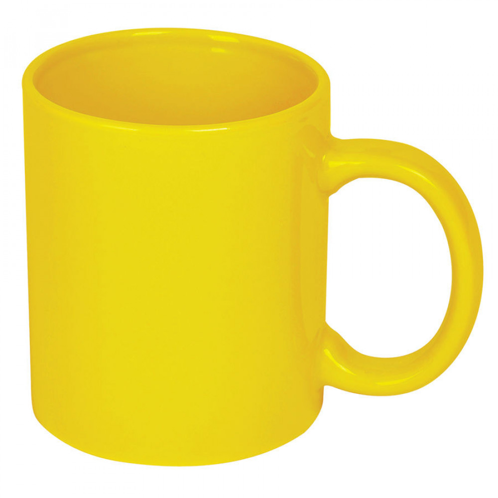 Кружка BASIC, цвет желтый