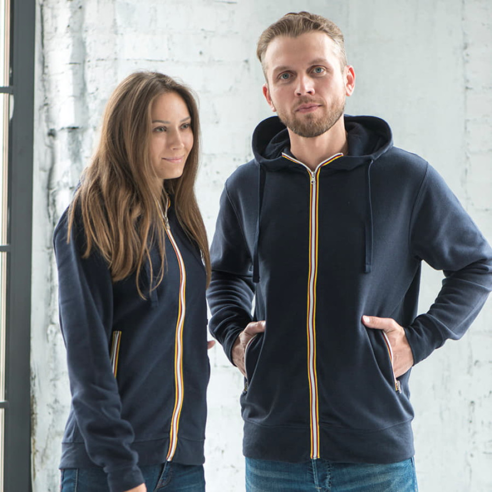 Толстовка мужская с начесом LAS VEGAS MAN 280, цвет темно-серый