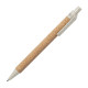 Ручка шариковая YARDEN, бежевый, натуральная пробка, пшеничная солома, ABS пластик, 13,7 см