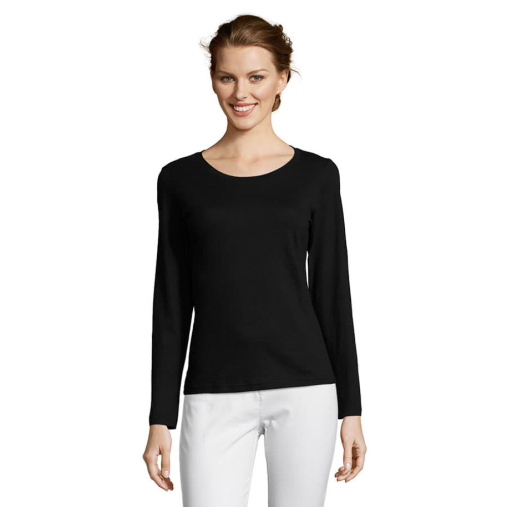 Футболка женская MAJESTIC 150, цвет черный