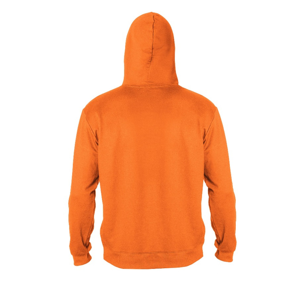 12Толстовка унисекс с капюшоном SELEN 260, цвет оранжевый