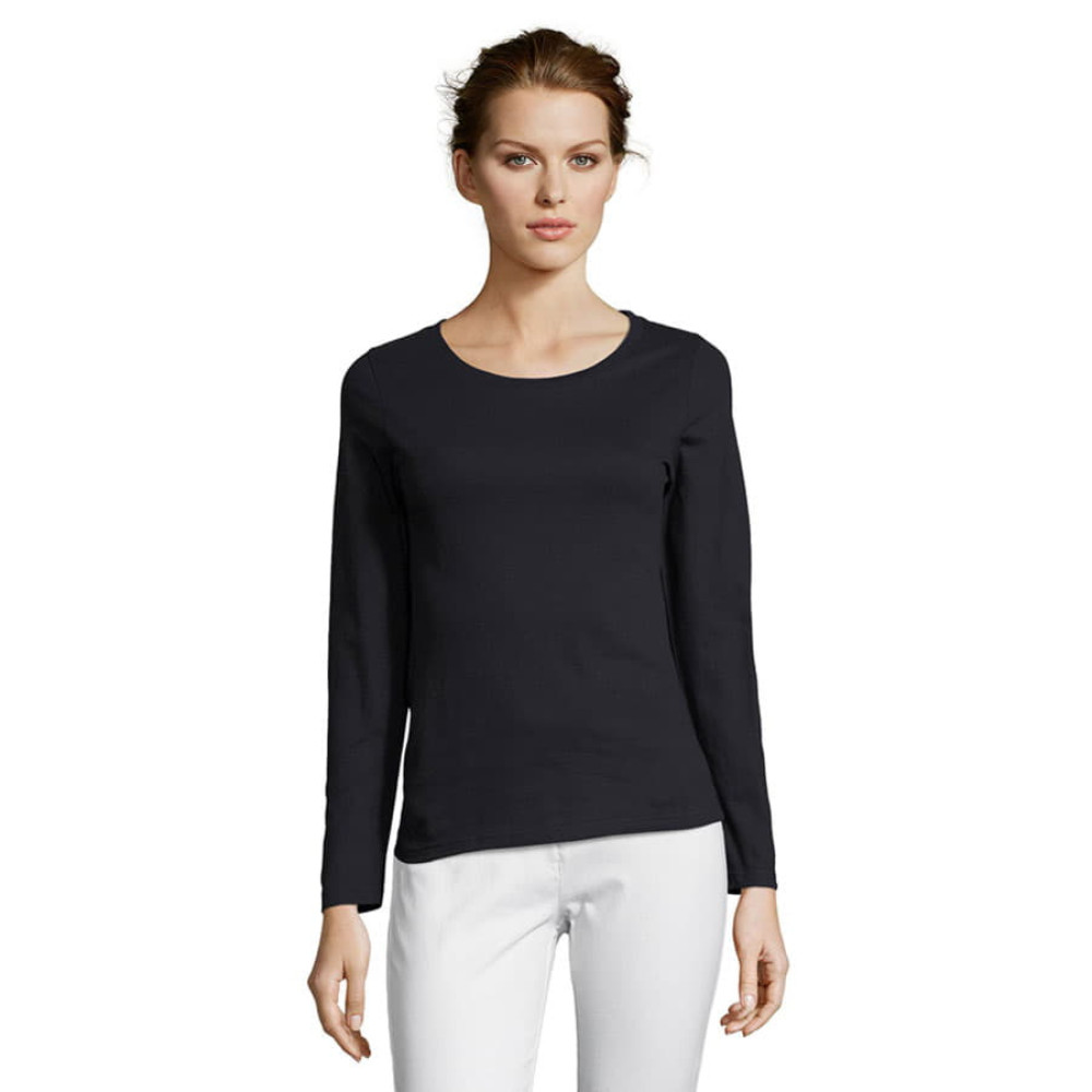 Футболка женская MAJESTIC 150, цвет темно-синий