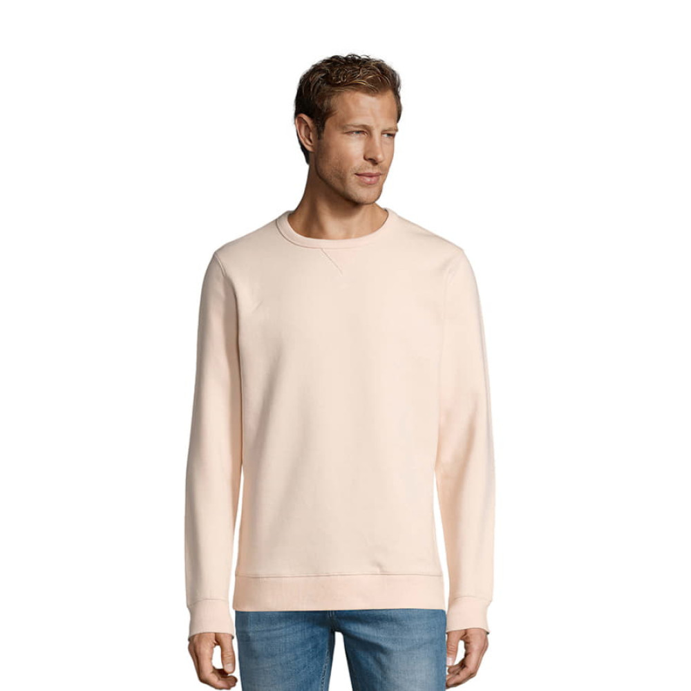 Свитшот мужской SULLY MEN 280, цвет светло-розовый