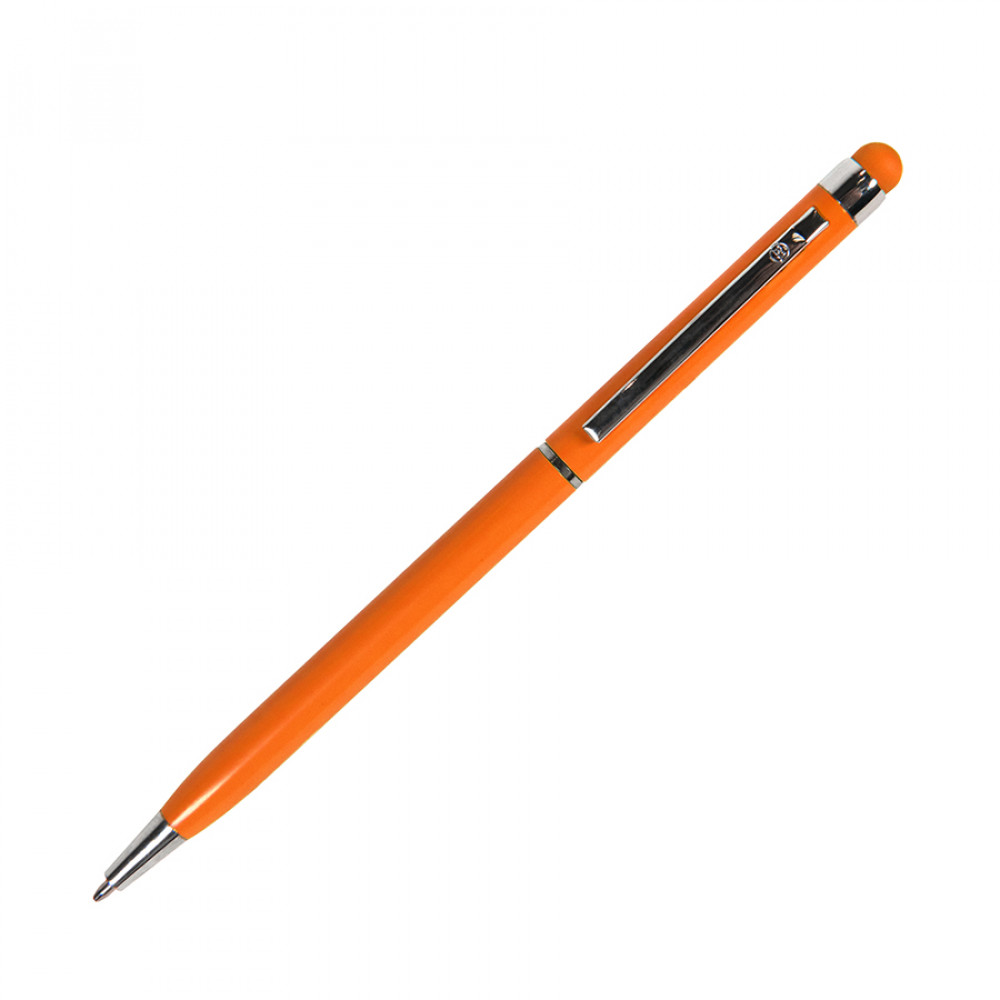 Ручка шариковая со стилусом TOUCHWRITER, цвет оранжевый