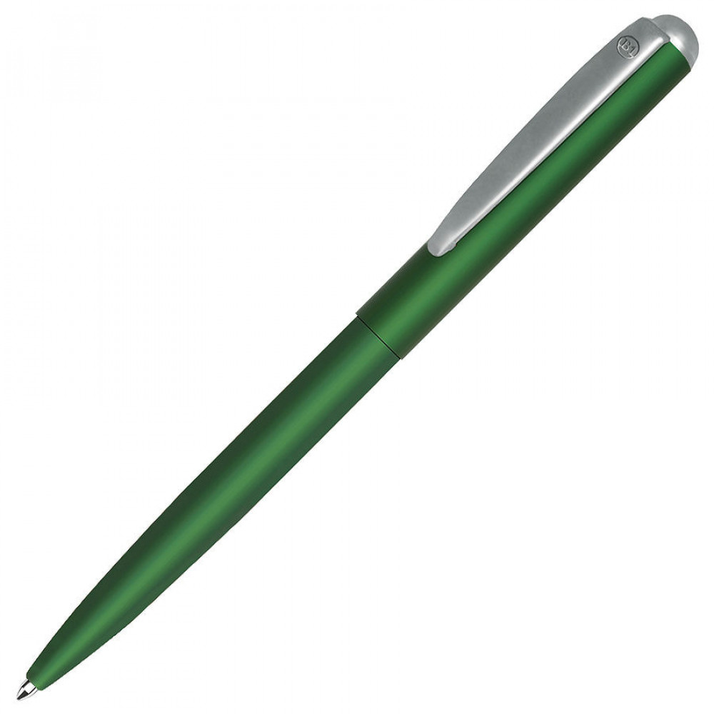 Ручка шариковая PARAGON, цвет зеленый, серебристый