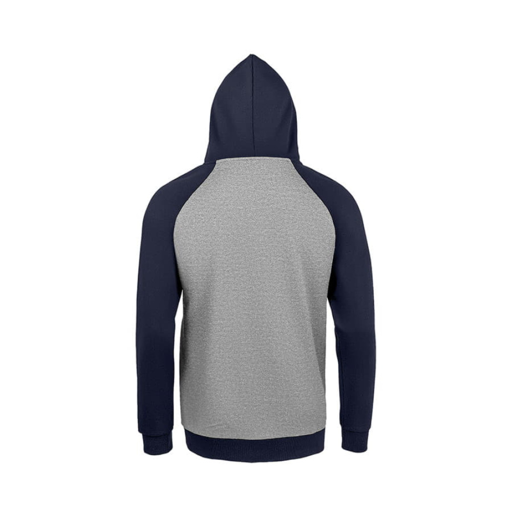 Толстовка унисекс SEATTLE 280, цвет серый, темно-синий