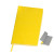Бизнес-блокнот Funky, 130*210 мм, желтый,  серый форзац, мягкая обложка,  блок в линейку