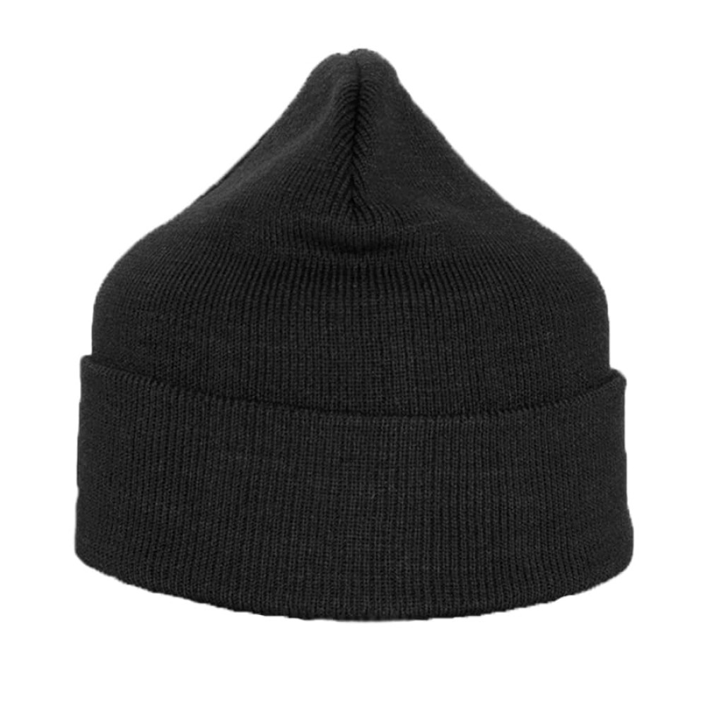 Шапка вязаная двойная ESSENTIAL, цвет черный