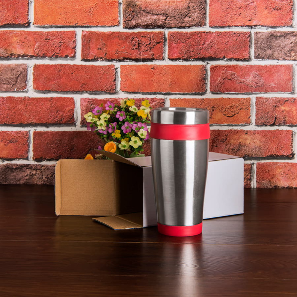 Термокружка дорожная с крышкой Хит. 450 мл