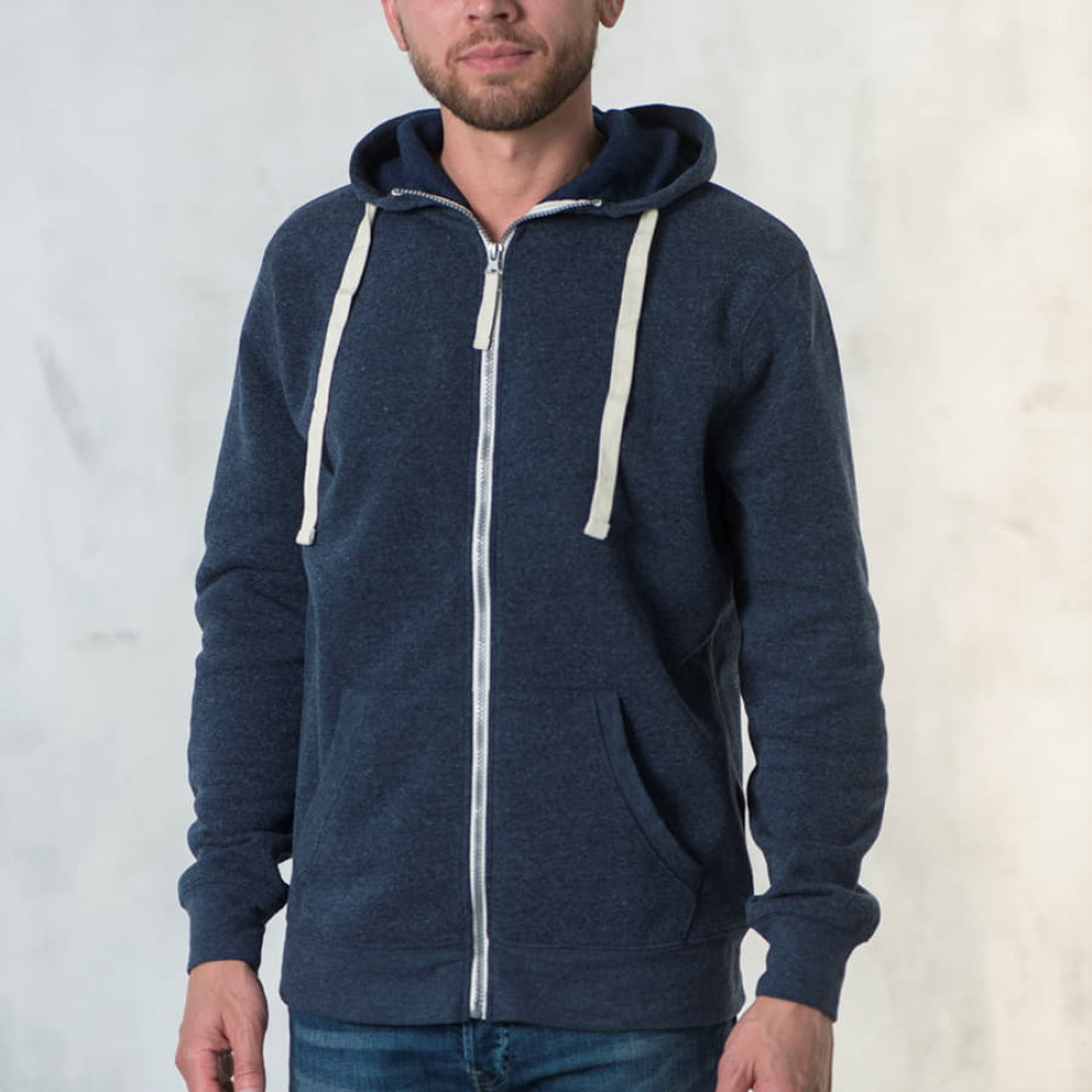 Толстовка мужская CIPRO MAN 265, цвет синий меланж