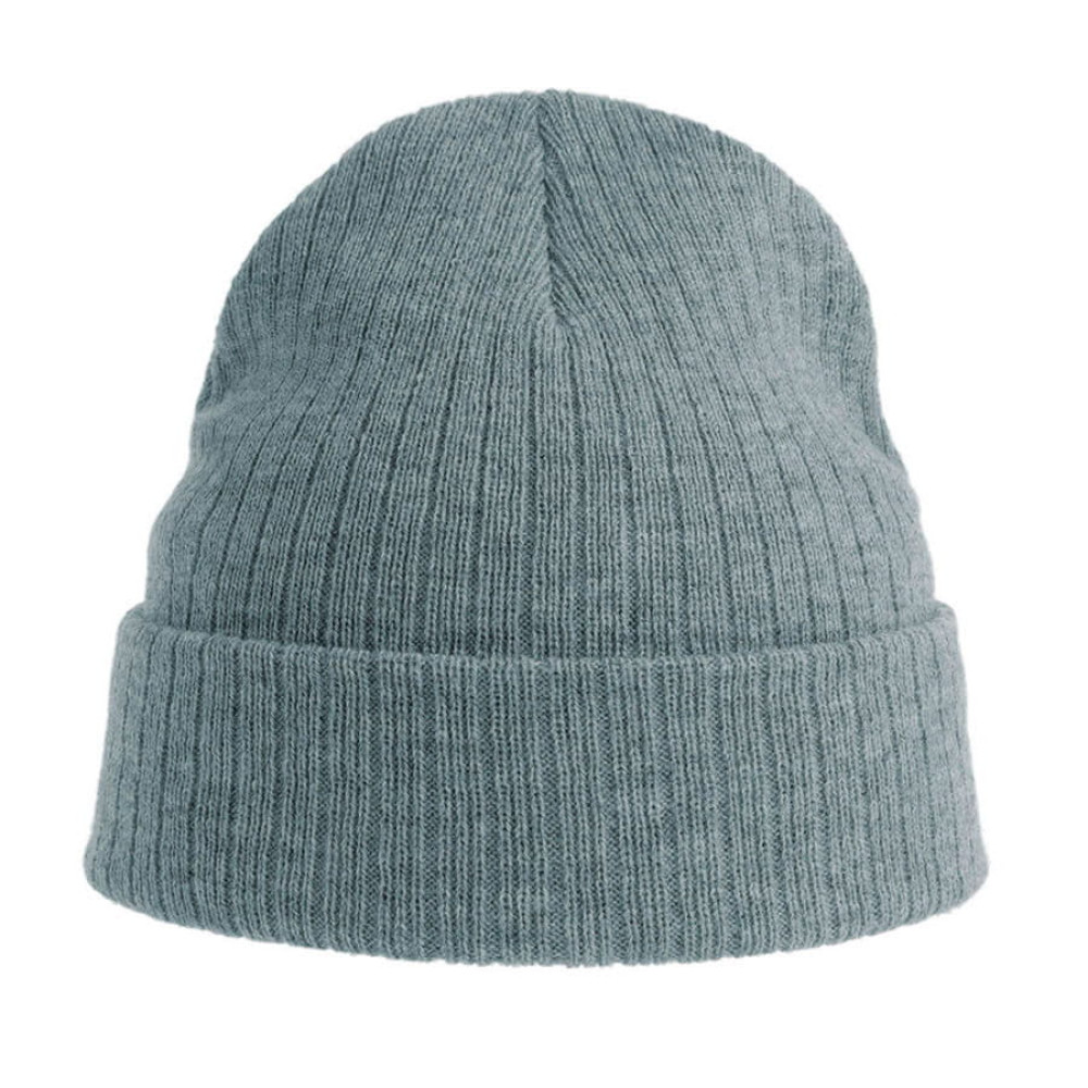 Шапка вязаная RIO, цвет светло-серый меланж