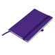 Бизнес-блокнот Gracy, 130х210 мм, фиолет., кремовая бумага, гибкая обложка, в линейку, на резинке