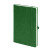 Бизнес-блокнот Justy, 130*210 мм, зеленый, твердая обложка,  резинка 7 мм, блок-линейка