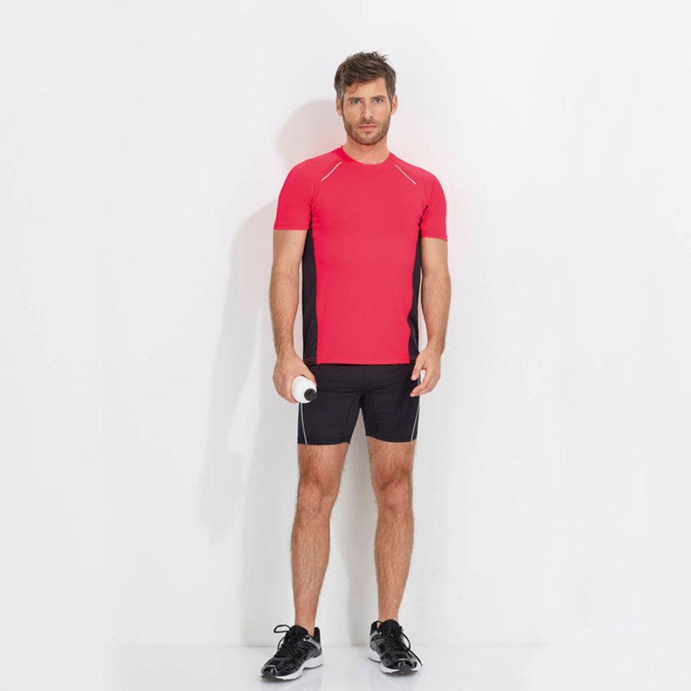 Футболка мужская для бега SYDNEY MEN 180, цвет желтый