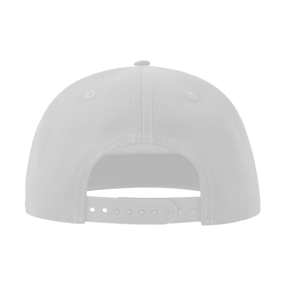 Бейсболка SNAP FIVE-S, 5 клиньев, пластиковая застежка, цвет белый