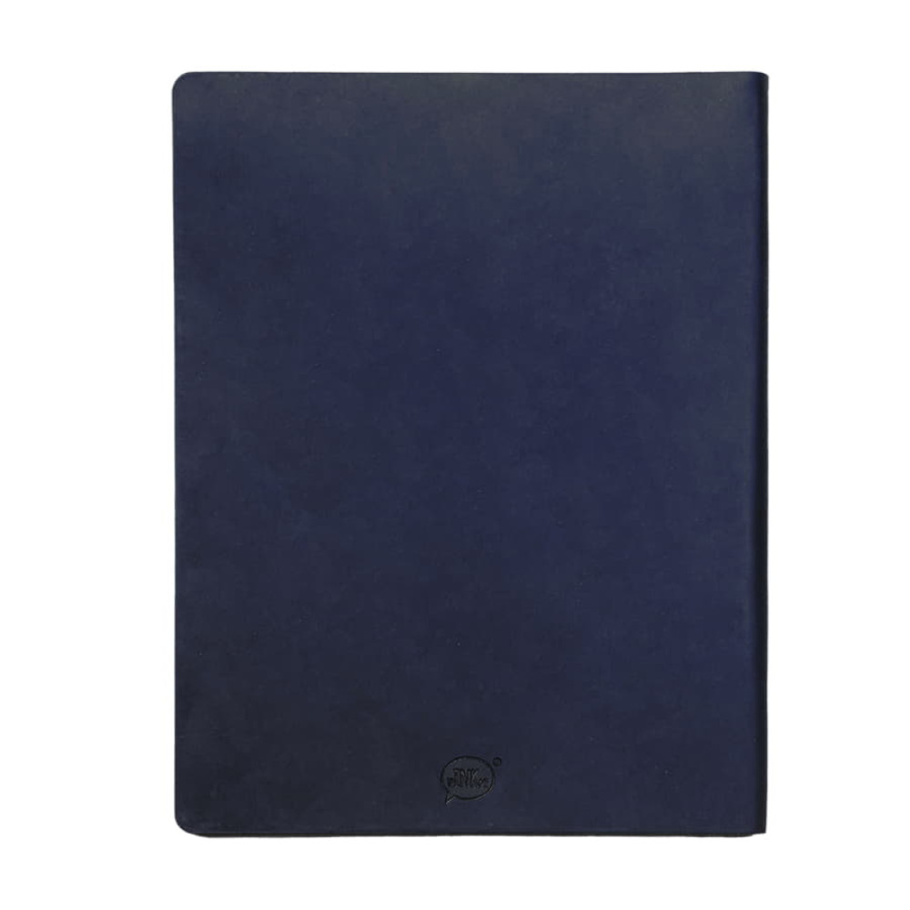 Бизнес-блокнот BIGGY, формат B5, в клетку, цвет темно-синий