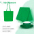 Набор подарочный MY-PLEASURE: чайная пара, плед, сумка, зеленый