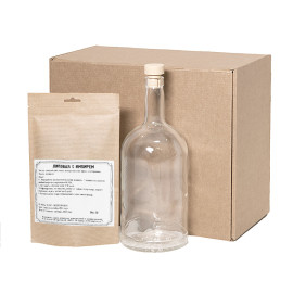 Набор  Сам себе сомелье для приготовления авторского напитка Липовая настойка с имбирём