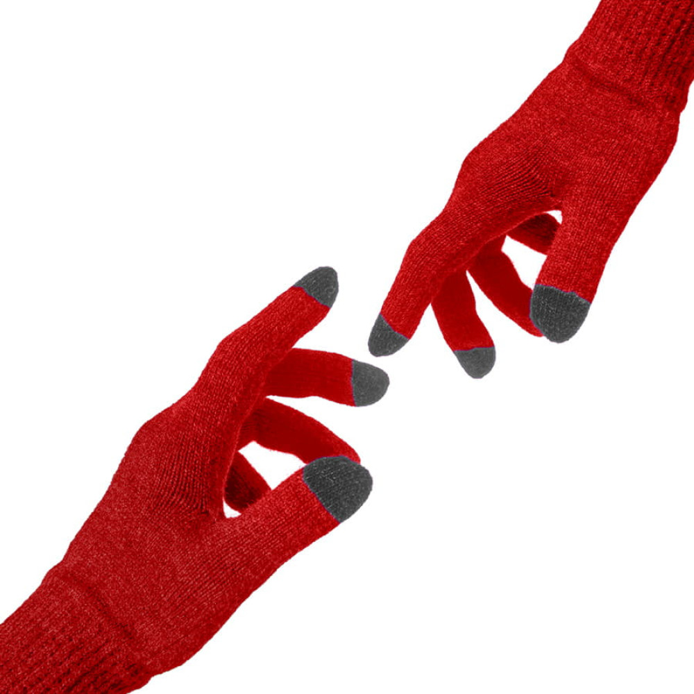 Перчатки сенсорные REACH, цвет красный