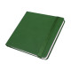 Ежедневник недатированный Quadro, A5-, зеленый, кремовый блок