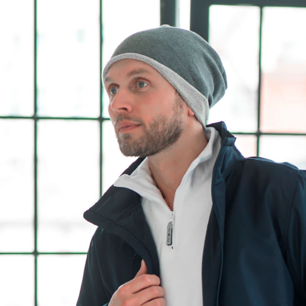 Шапка BROOKLIN, цвет светло-серый