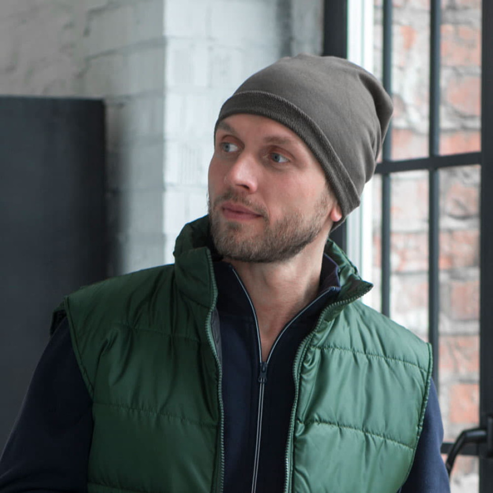 Шапка BROOKLIN, цвет светло-серый