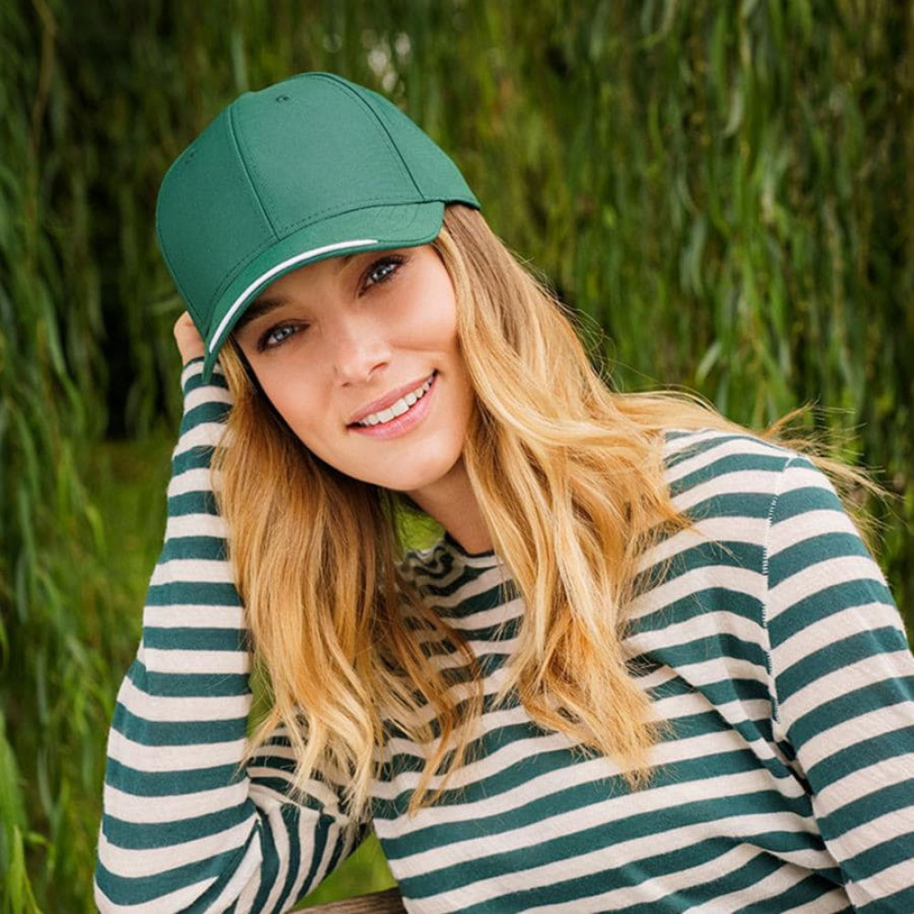 Бейсболка ESTORIL-S, 6 клиньев, застежка на липучке