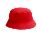 Хлопковая панама BRIM 250, цвет красный