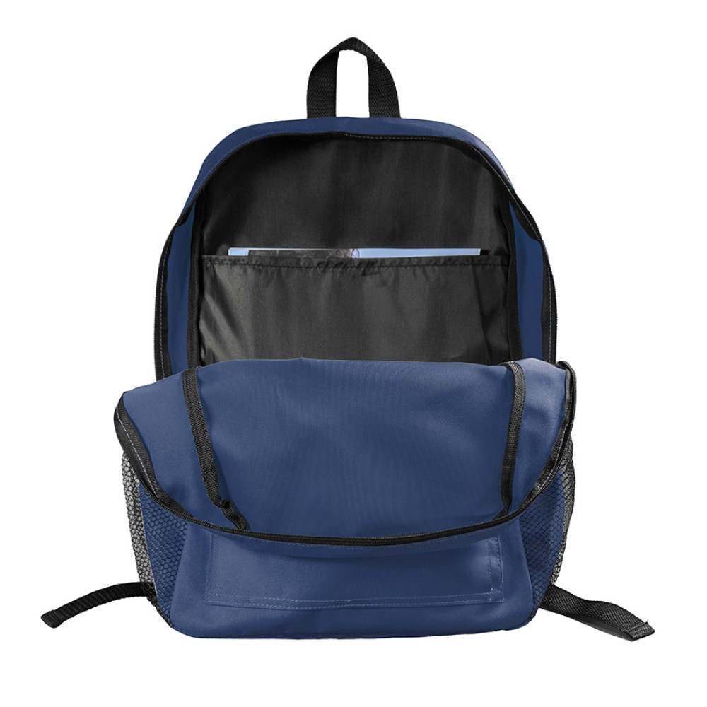 Рюкзак водостойкий DISCO, т.синий, 41 x 30 x11 см, 100% полиэстер 600D