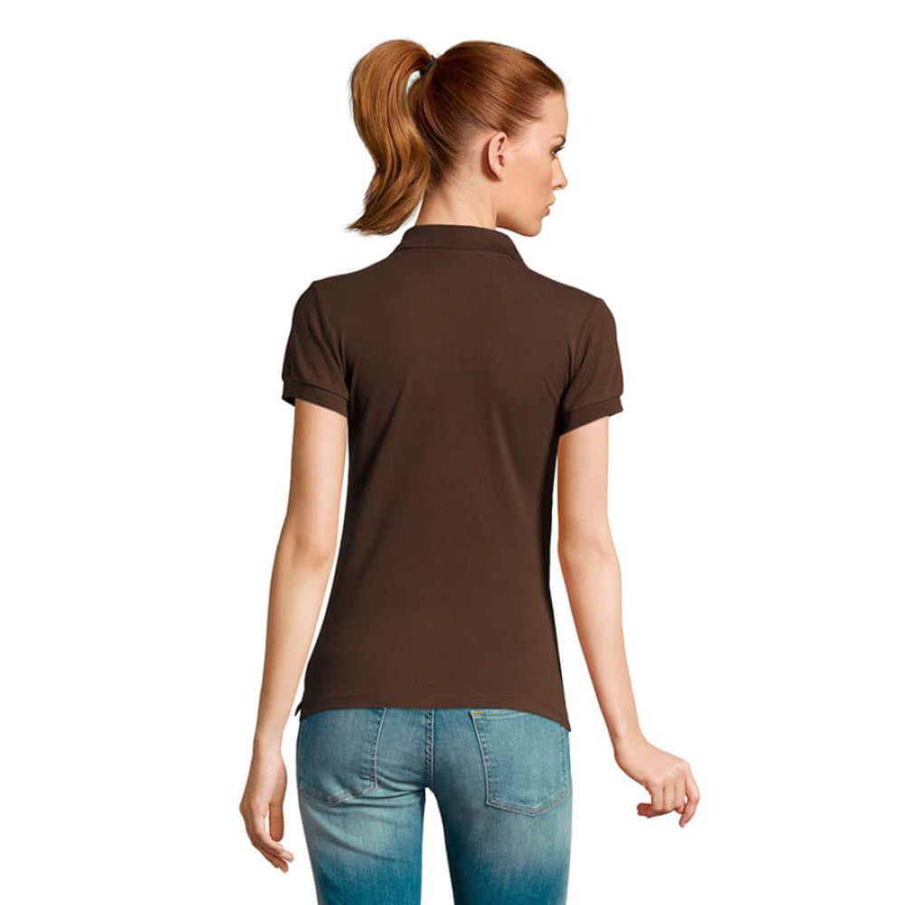 Поло женское PASSION 170, цвет шоколадный