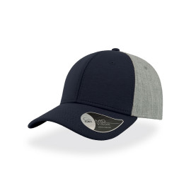 Бейсболка Contest,6 клиньев, пластиковая застёжка