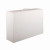 Коробка складная подарочная, 37x25x10cm, кашированный картон, белый