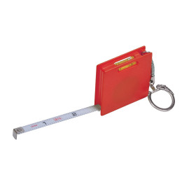 Брелок Строитель с рулеткой (1м) и уровнем