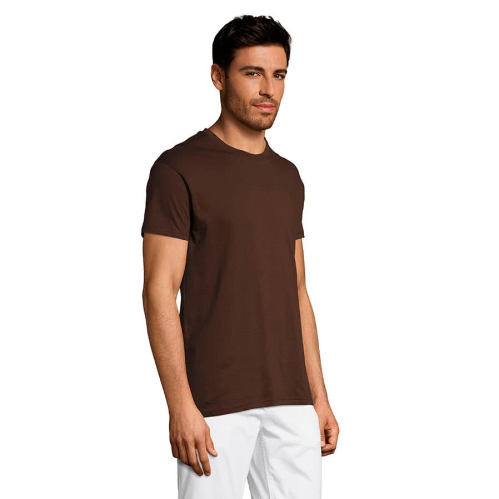 Футболка мужская REGENT 150, цвет шоколадный