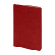 Бизнес-блокнот ALFI, A5, красный, мягкая обложка, в линейку Бизнес-блокнот ALFI, A5, красный, мягкая обложка, в линейку