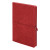 Ежедневник недатированный Fusion, А5, красный, кремовый блок в линейку