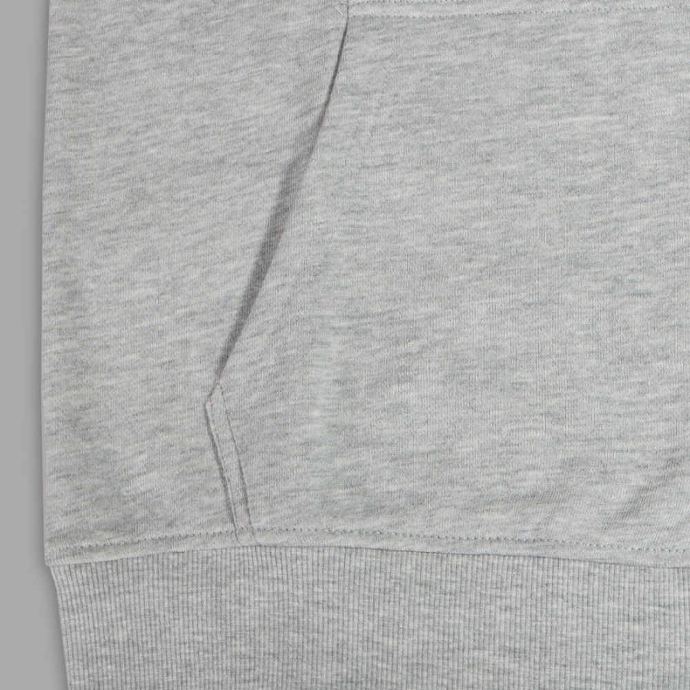 Толстовка унисекс на молнии с капюшоном EVEREST 2 260, цвет светло-серый меланж