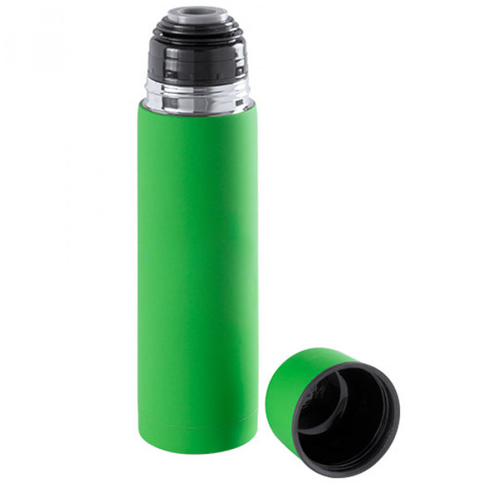Термос вакуумный Flask, 500 мл., цвет зеленый