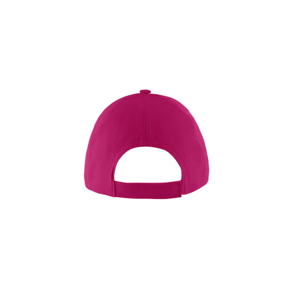 Бейсболка BUZZ 150, 5 клиньев, застежка на липучке, цвет фуксия