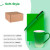 Набор подарочный SOFT-STYLE: бизнес-блокнот, ручка, кружка, коробка, стружка, зеленый