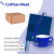 Набор подарочный COFFEE-MEET: бизнес-блокнот, ручка, чайная/кофейная пара, коробка, стружка, синий