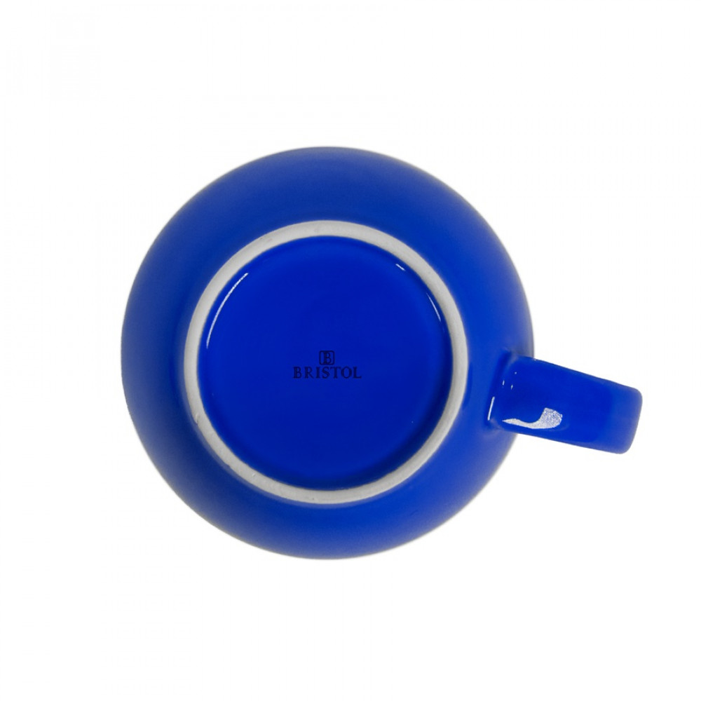 Набор подарочный COFFEE-MEET: бизнес-блокнот, ручка, чайная/кофейная пара, коробка, стружка, синий