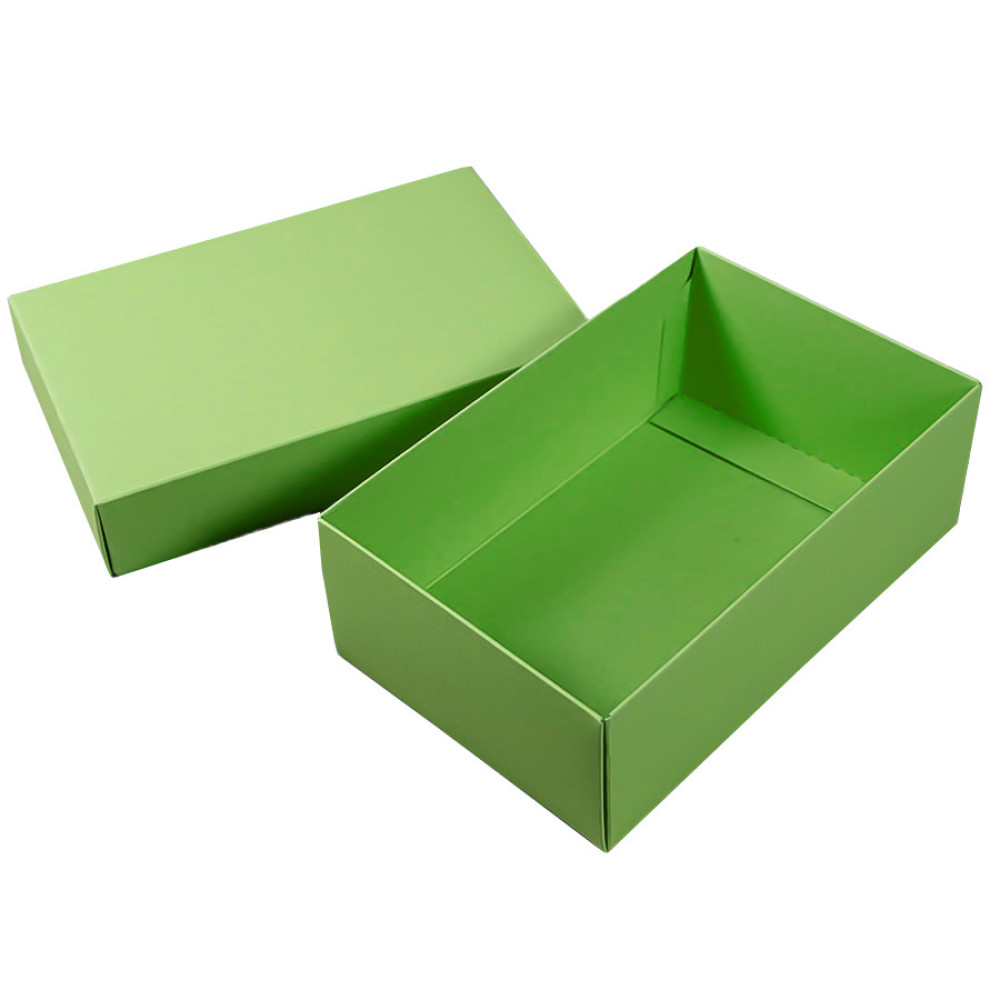 Коробка картонная, COLOR 11,5*6*17 см; зеленое яблоко