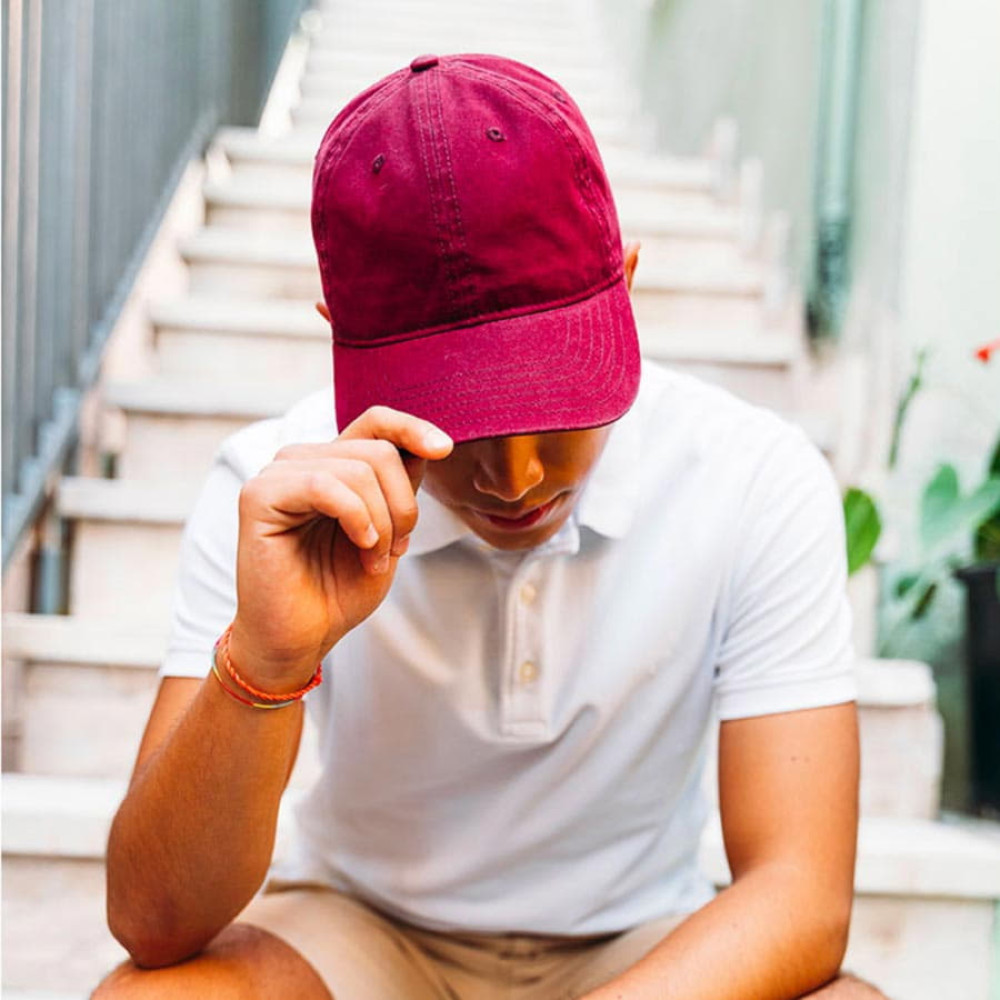 Бейсболка GROOVY, 6 клиньев, металлическая застежка, цвет темно-синий