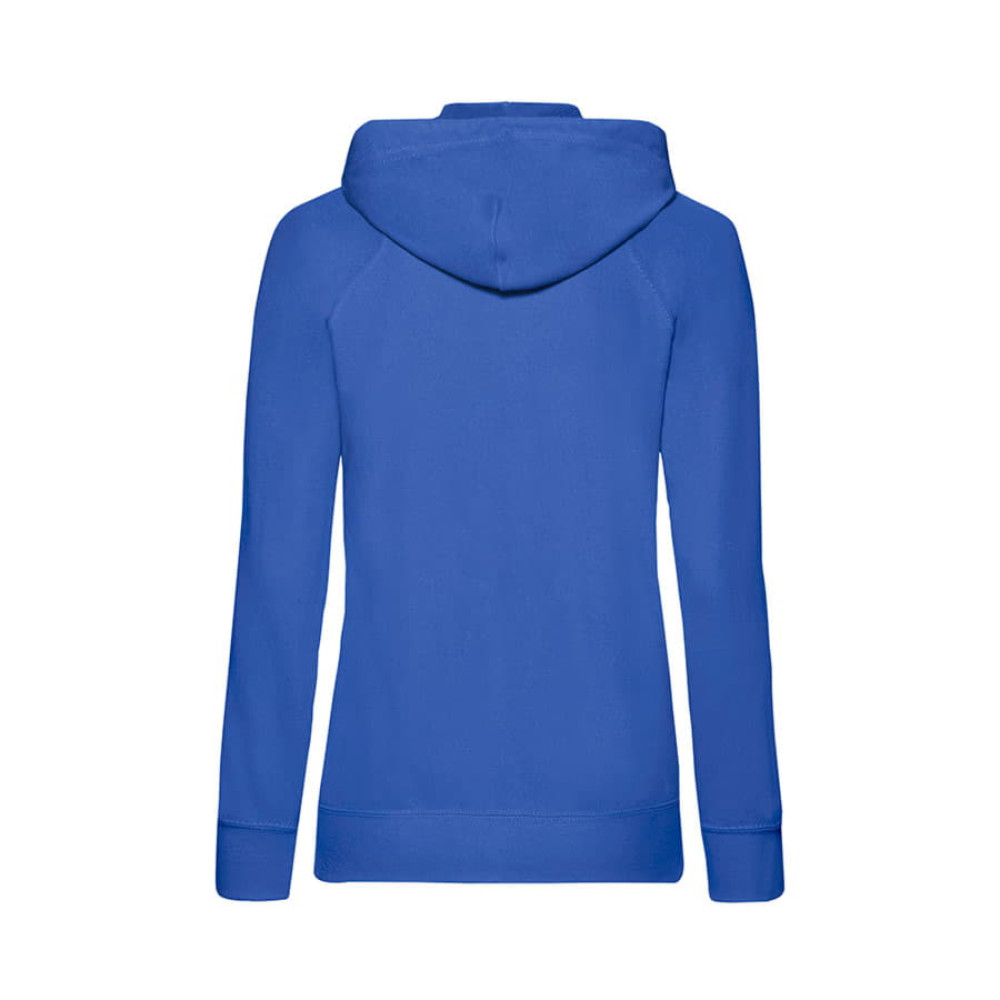 Толстовка женская без начеса LADIES LIGHTWEIGHT HOODED SWEAT 240, цвет ярко-синий
