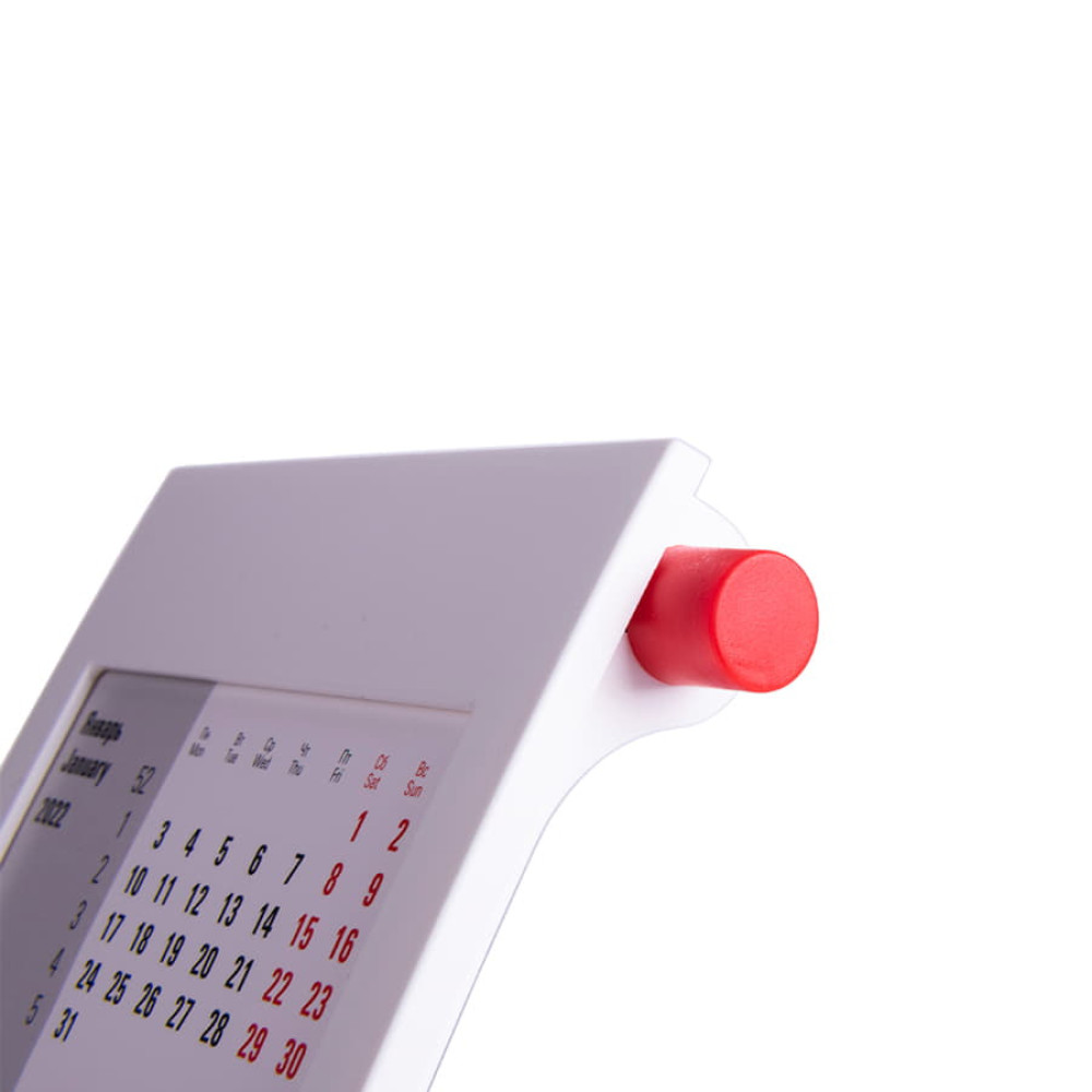 Календарь настольный на 2 года, цвет белый,  красный