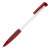 N13, ручка шариковая с грипом, пластик, белый, красный
